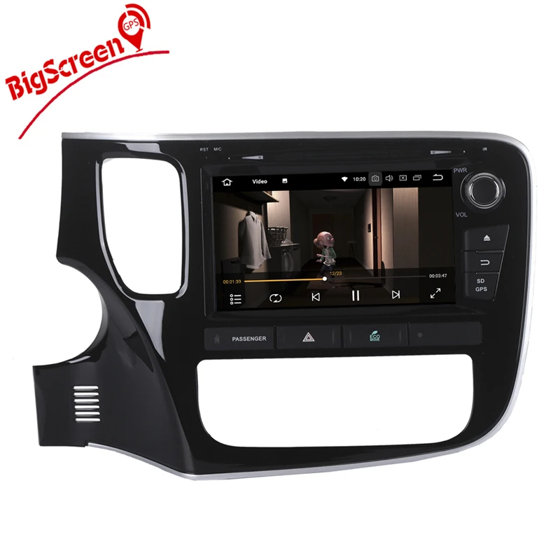 Cheap 8inch Newest Android 8.0 7. 1 Car DVD Player GPS Navigation For Misubishi Outlander 2014-2017 Radio Multimedia Satnav Headunit 5