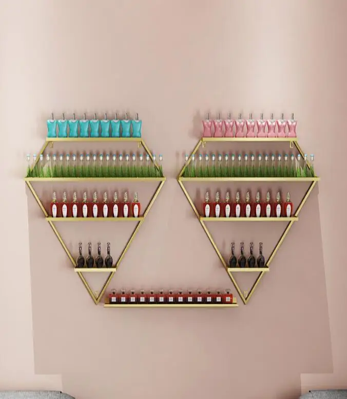 

Nail display rack ins iron art nail polish rack hanging wall nail rack nail polish display stand
