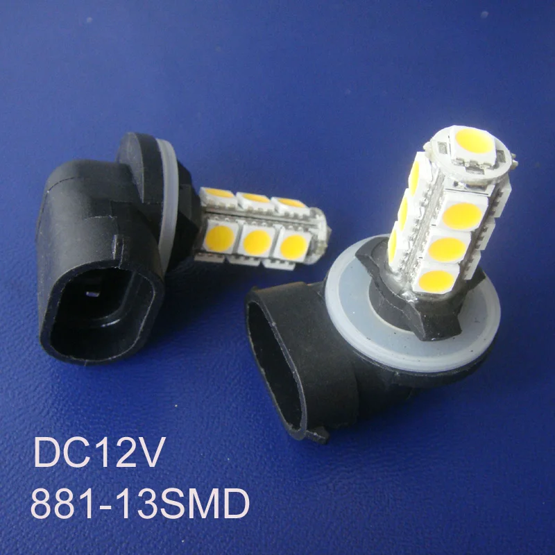Высокое качество 12 В 881 LED Противотуманные фары, LED 881 лампы 12 В 881 авто светодиодные противотуманные лампы Бесплатная доставка 10 шт./лот