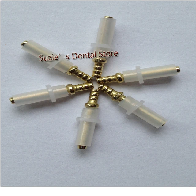 950 sets Dental lab Pin Dowel with sleeve plated copper brass medium
