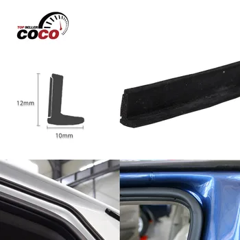 

157" 400cm L Shape Rubber Sealing Seal Strip Protector Car Truck Camper Door Edge Guard Molding Trim Anti Dirty durable