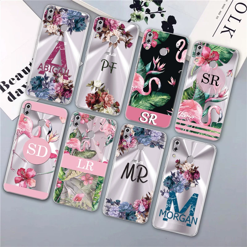 

Cartoon Flamingo Ultra Thin Soft Print TPU Case for Asus ZenFone 5 5Z ZE620KL Zenfone ZS620KL Case Silicone Clear Back Cover