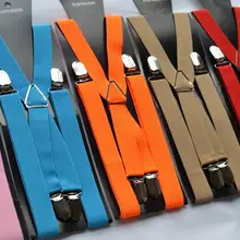 200 шт./партия, новая модная эластичная Подвеска для взрослых конфетных цветов с 4 зажимами, 42 цвета на выбор