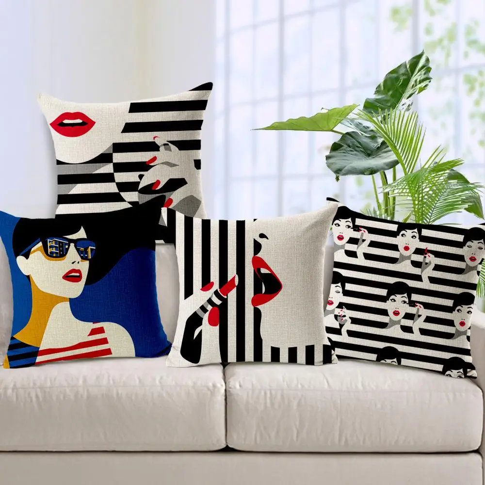 Fashion Cushion Cover Square Pillow Case Pillowcase Home Sofa Room Decor Gift