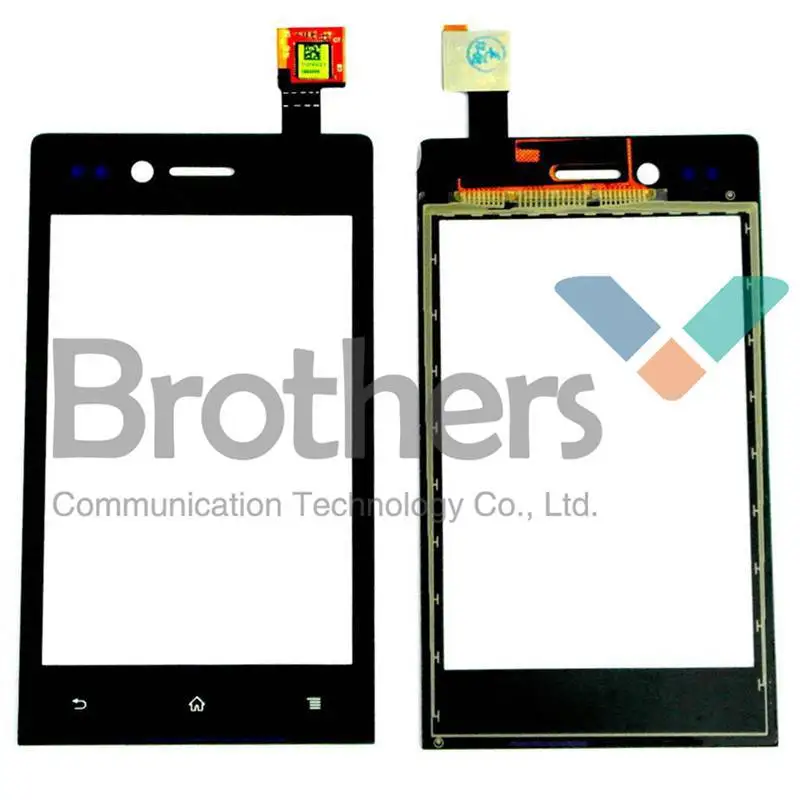 SONY0013 Black Touch Screen Glass Replacement Part For  Sony Mesona Xperia Miro ST23 ST23i  (4)