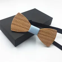 Модный полый дубовый деревянный лук галстуки для мужчин свадебные костюмы деревянная бабочка-бабочка форма Bowknots Gravatas узкий галстук