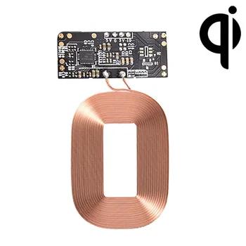 

Wireless Charging Receiver Module General PCBA Receiving Coil Circuit Board Qi Wireless Charging Board DIY Modification