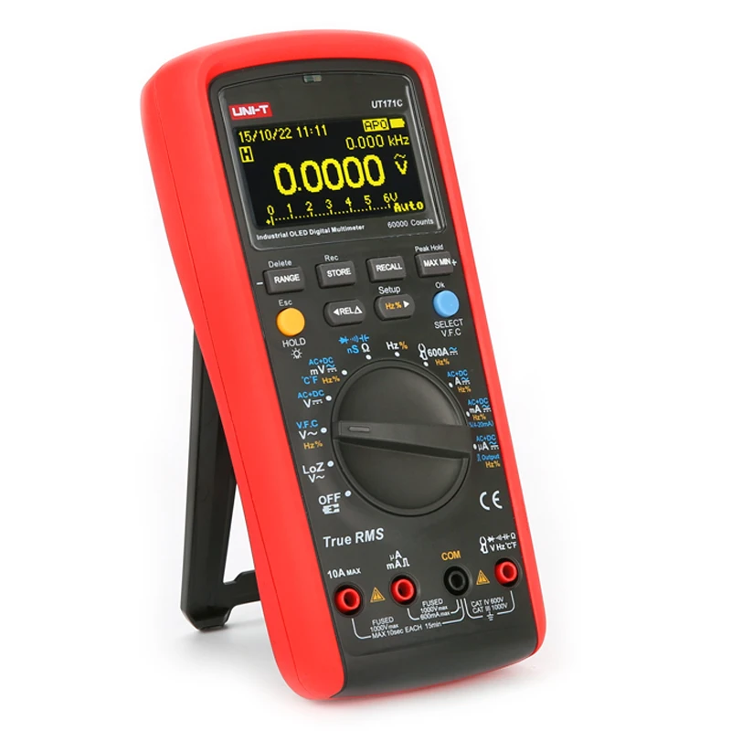 US $252.86 UniT Ut171c Industrial True Rms Digital Multimeters AdmittanceResistance Tester