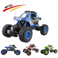 (ship from RU) RC Car 2.4G 4CH 4WD Rock Crawlers Car Double Motors Drive Bigfoot Remote Control Car Model Off-Road Vehicle Toy