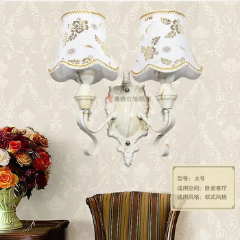 

European bedside modern led e27 lamp new double head bedside button wall lamp outdoor furniture wall lamp bedroom wall lamp