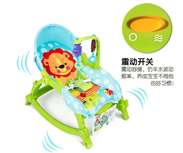 The details of the rocking chair