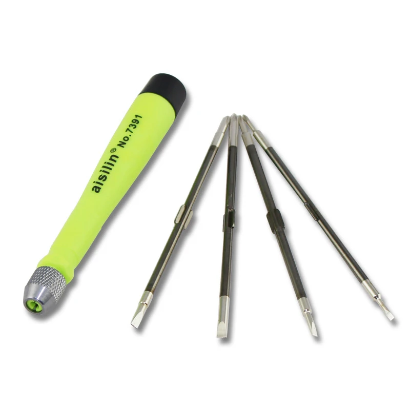 5-in-1 Mini Precision Screwdriver Set Hands Tools for iPhone 6 7S 8 Mobile Phone Ipad Camera Watch Tablet Repair Screwdriver Kit