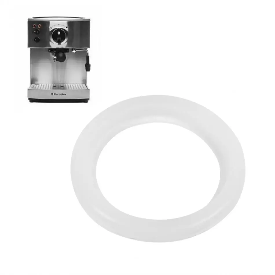 Молочно-белая Гибкая шайба уплотнительное кольцо для Moka Pot Силиконовое уплотнение эспрессо кофе машина профессиональная часть