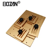 Универсальный алюминиевый сплав телефон lcd OCA ламинирование выравнивание формы lcd ремонт экрана фиксация прессформы для ремонта мобильных телефонов BOZAN