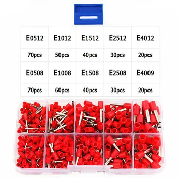 100 шт. E6012 изоляционные клеммы для труб 6mm2 изоляция кабеля провода разъем терминал Smasher изолированный разъем