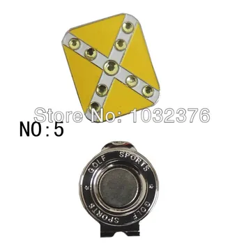 

Golf hat clip golf hat clip ball-marker mark golf ball golf ball