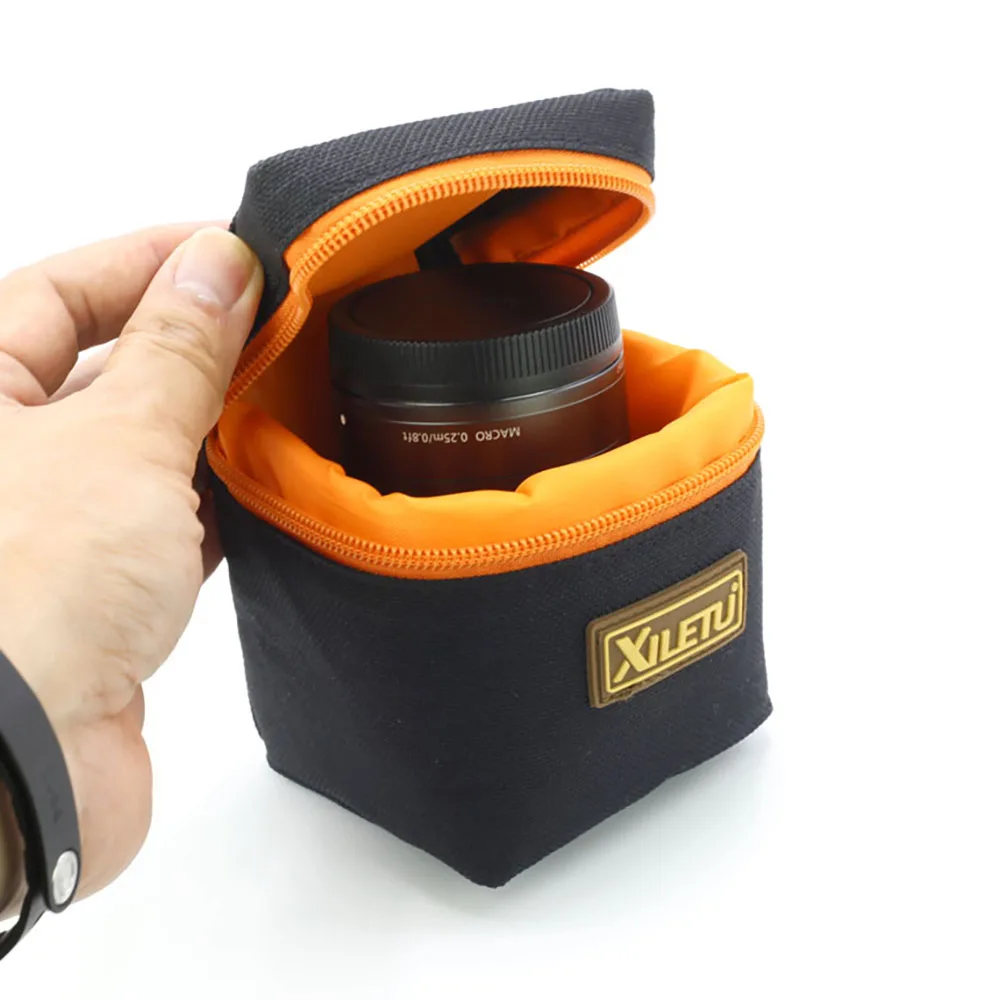 XILETU LP-3 водонепроницаемая сумка для объектива камеры чехол анти-шок мягкий протектор для камеры Canon Nikon sony Fujifilm Объективы