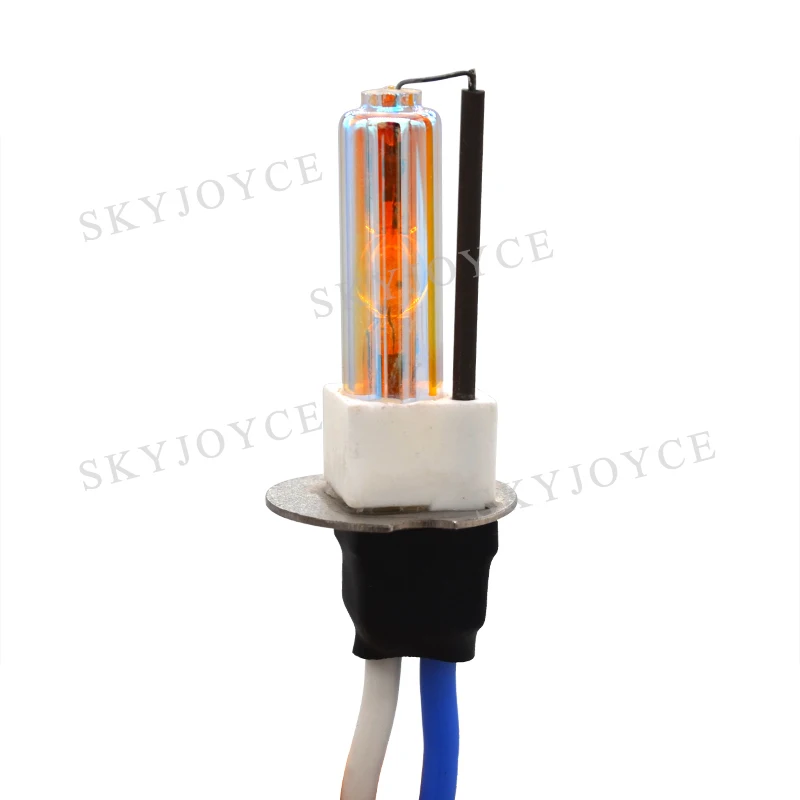 SKYJOYCE 55W Xenon H3C HID Bulb 35W 3000K Yellow H3 4300K 5000K 6000K 8000K Car Headlight Bulb H3C Ceramic HID Replacement Bulb (5)