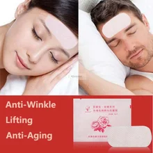 5 pack máscara Frente anti-arrugas Anti-envejecimiento Facial de la Máscara del acné máscara de proteína de suero Cuidado de La Cara de Elevación de La Frente envío gratis