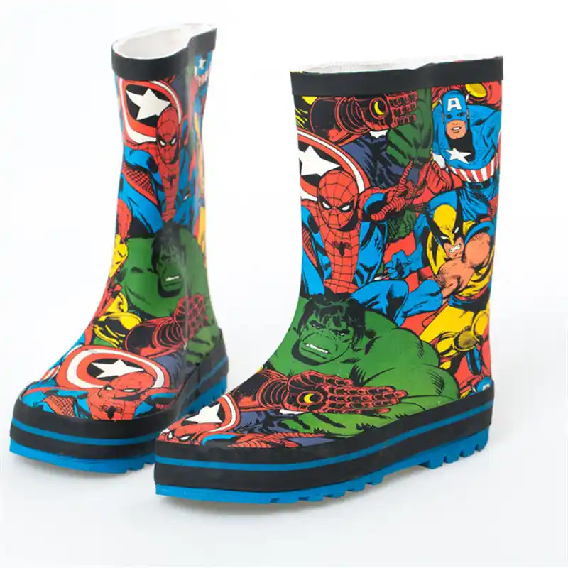 superhero rain boots