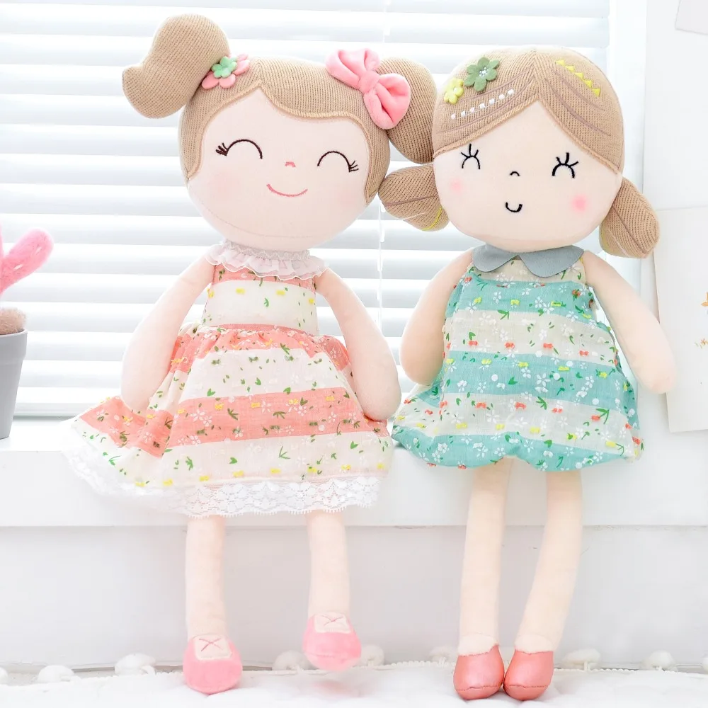 Gloveleya весенние куклы для девочек с коробкой, детские куклы, подарки, тканевые куклы, детские Тряпичные куклы, плюшевые игрушки, кавайный Рождественский подарок