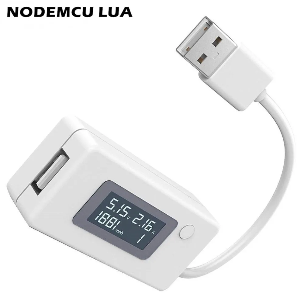 

LCD Micro USB Charger Battery Capacity Voltage Current Tester USB Tester 3-7V Meter Detector for Smartphone Mobile Power Bank