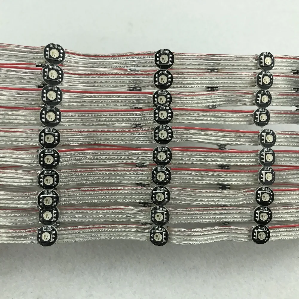100 шт/шнур DC5V WS2813 RGB полноцветный адресуемый светодиодный пиксельный свет с