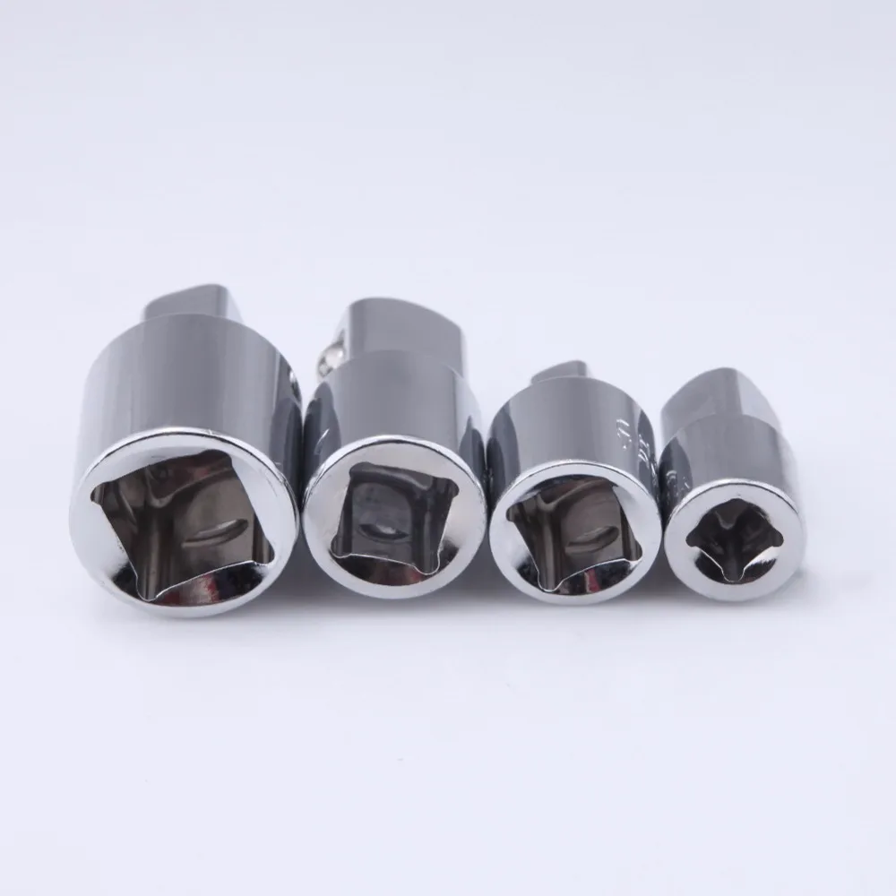 

4pcs 1/4 3/8 1/2 Drive Socket Adapter Converter Reducer Air Impact Craftsman Ratchet Socket Wrench Adapter Hand Tools Set Kit