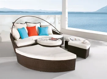 

Leisure Style The Carousel Outdoor Rattan Patio Sofa Set