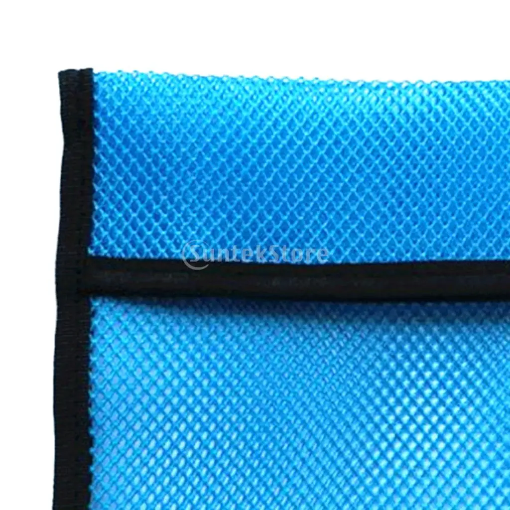 Blue Empty Scuba Diving Snorkeling Weight Pocket Mesh Shot Pouch Bag 1KG or 2KG
