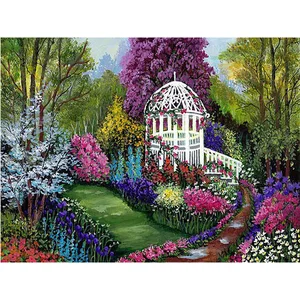 Diamond painted cross stitch full diamond resin pattern 5D DIY diamond embroidery gazebo mosaic home decoration YY Diamond painted cross stitch full diamond resin pattern 5D DIY diamond embroidery gazebo mosaic home decoration YY