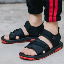 Летние новые молодежные модные сандалии мужские вьетнамские резиновые уличные спортивные мужские сандалии