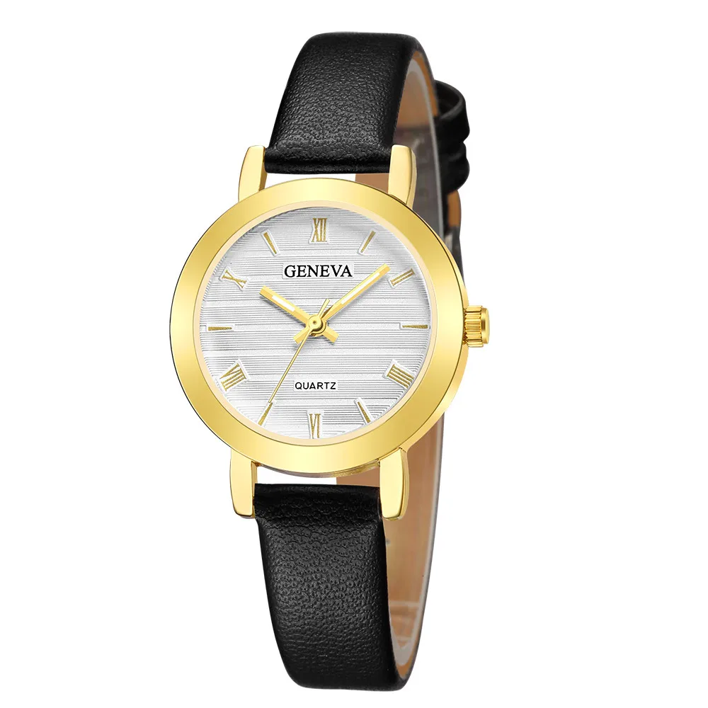 

Women's Watches 2019 Fashion Watches Casual Leather Band Analog Quartz Alloy Female Girls Small Wrist Watch relogio feminino A2