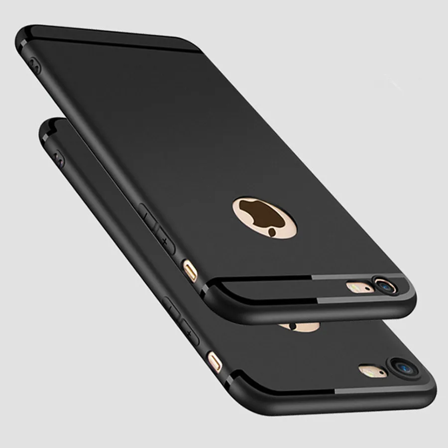 Роскошные матовые Мягкие силиконовые чехлы для задней панели iPhone X чехол 6 6s Plus 5