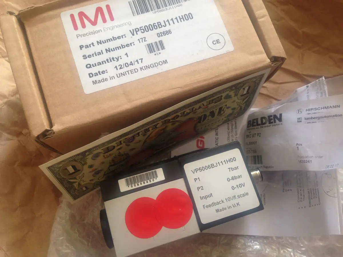 

VP5006BJ111H00 NEW NORGREN VALVE