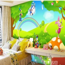Пользовательские детские обои мультяшный плакат для детская комната спальня гостиная фон стены украшения дома