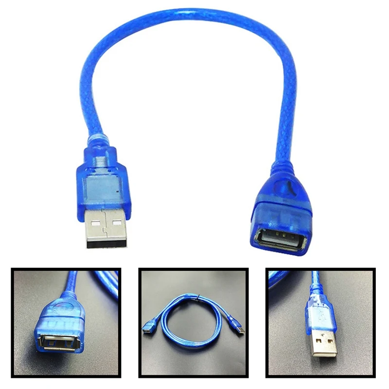 Удлинительный кабель USB 2 0 штекер гнездо соединитель расширителя usb кабели для