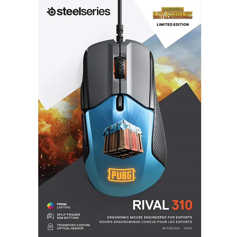 SteelSeries Rival 600 Gaming Mouse12,000 CPI TrueMove3 Worldwide Free Shipping