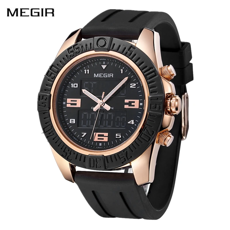 Miger мужские армейские военные часы Reloj Hombre светодиодные цифровые спортивные