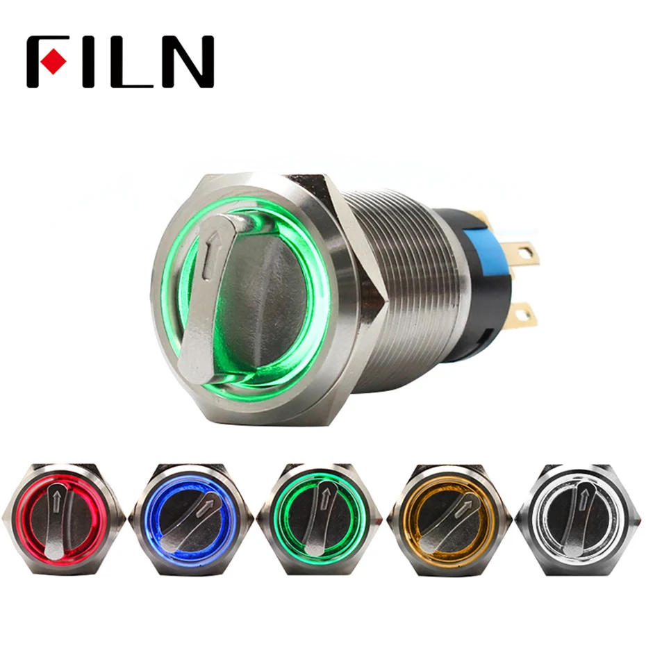 ring led illuminated rotary switch