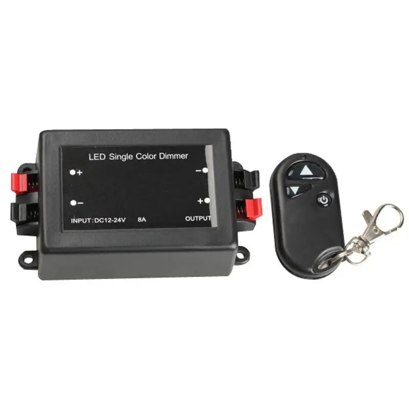 

DC12-24V Wireless Remote LED Light Single Color Dimmer Controller C4u3