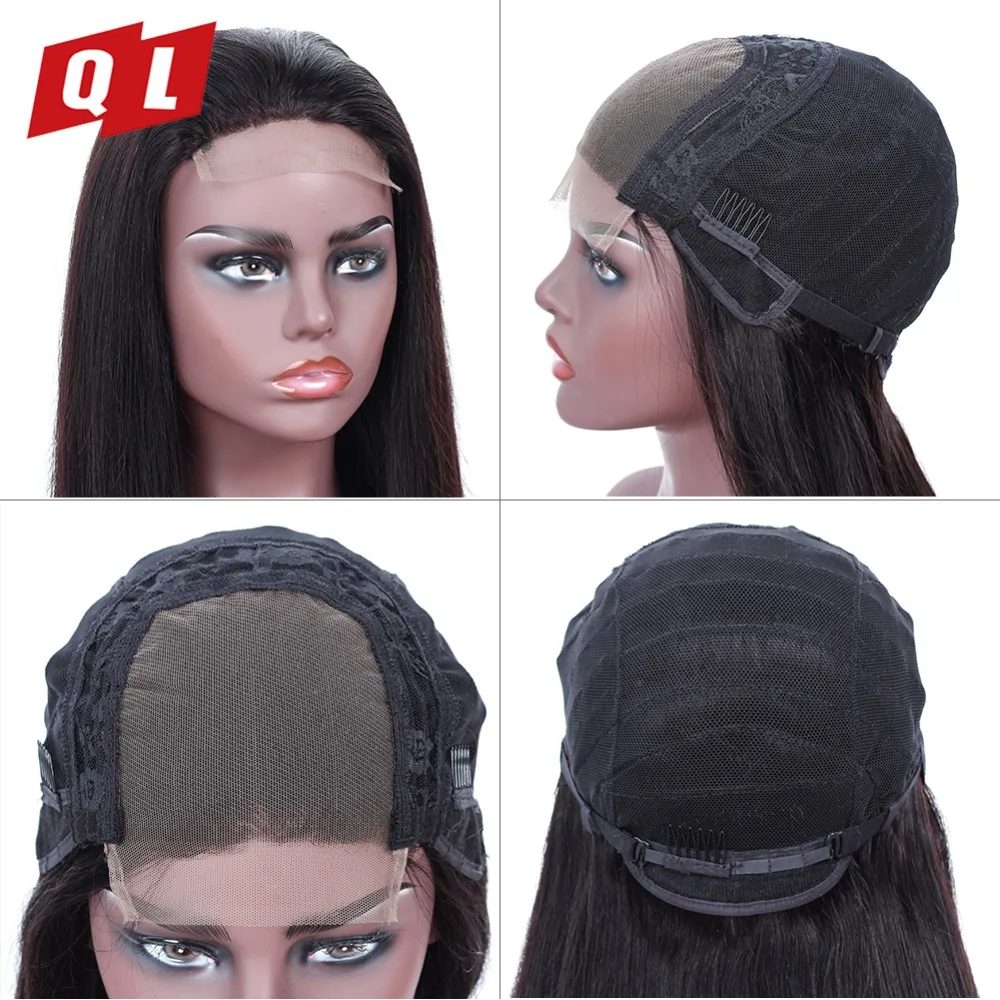 QLOVE HAIR Brazilian Straight Human Hair Wigs Lace Front Human Hair Wigs Natural Color Women Remy Lace Front Wig With Baby Hair (6)