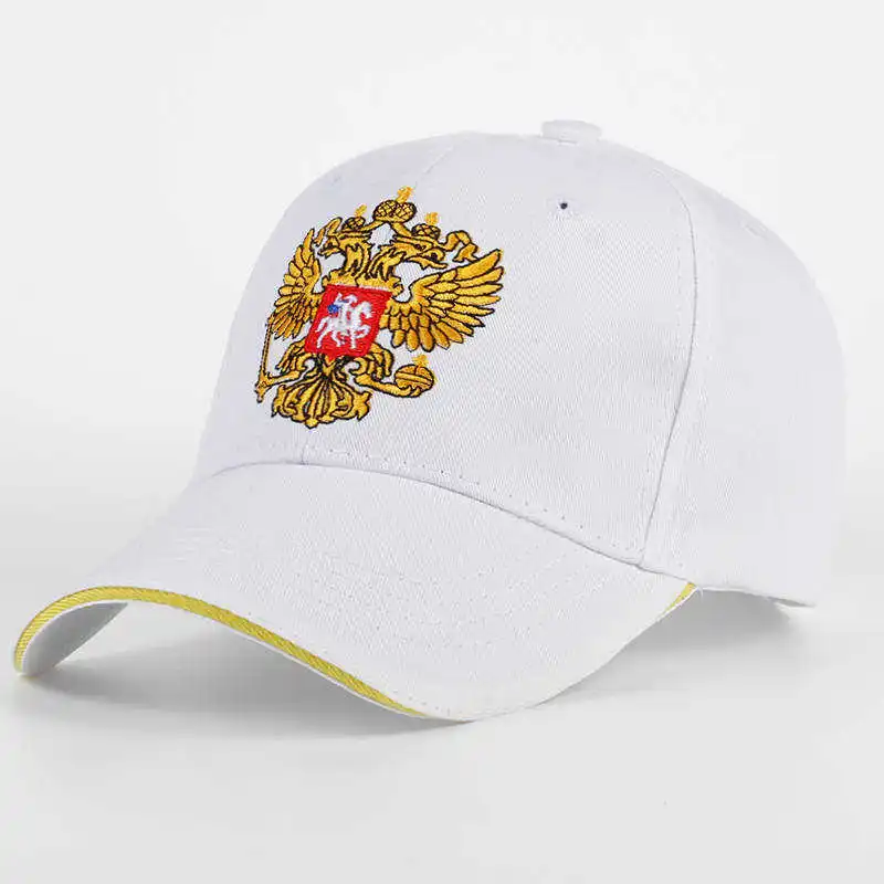 Новинка унисекс хлопок уличная бейсболка герб России вышивка Snapback модные спортивные шапки для мужчин и женщин Кепка Патриот