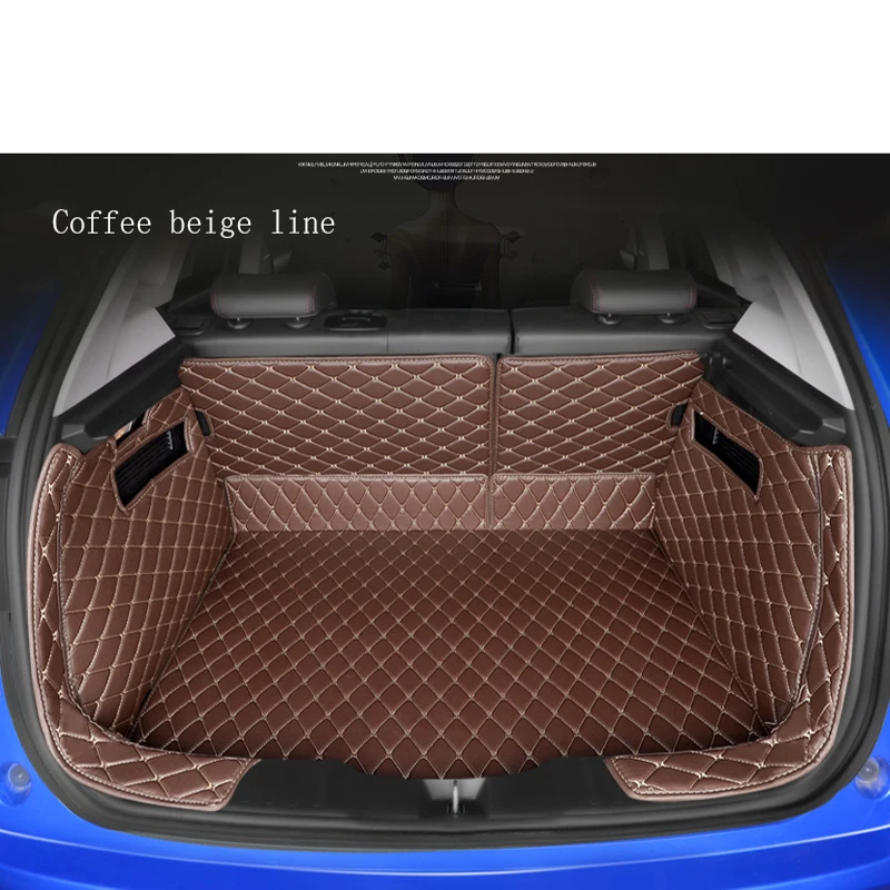 

WLMWL all surrounded for Renault All Models captur logan kadjar trafic scenic armrest megane Boot Mat Trunk Mat Floor Carpet