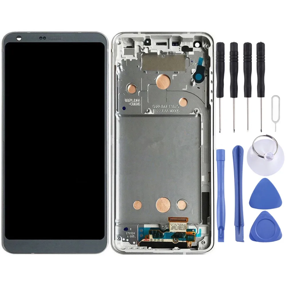 

LCD Screen and Digitizer Full Assembly with Frame For LG G6 / H870 / H870DS / H872 / LS993 / VS998 / US997 With Tools