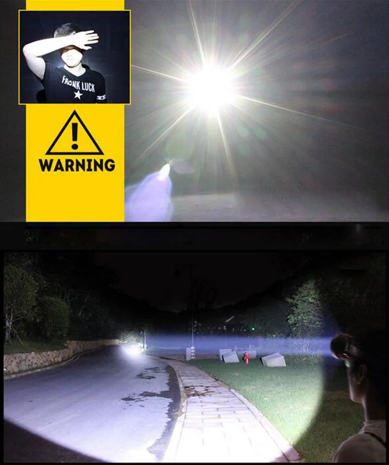 Farol com Bateria de Alta Lampe para o para o Acampamento de Pesca Super Brilhante Farol Recarregável Potência Led Frontal Head Light Tocha Acampamento de Pesca 15 rechargeable headlamp