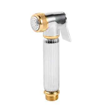 

Toilet Hand Bidet Faucet Bathroom Bidet Shower Sprayer Brass And Hose Tank Hooked Holder Easy Install