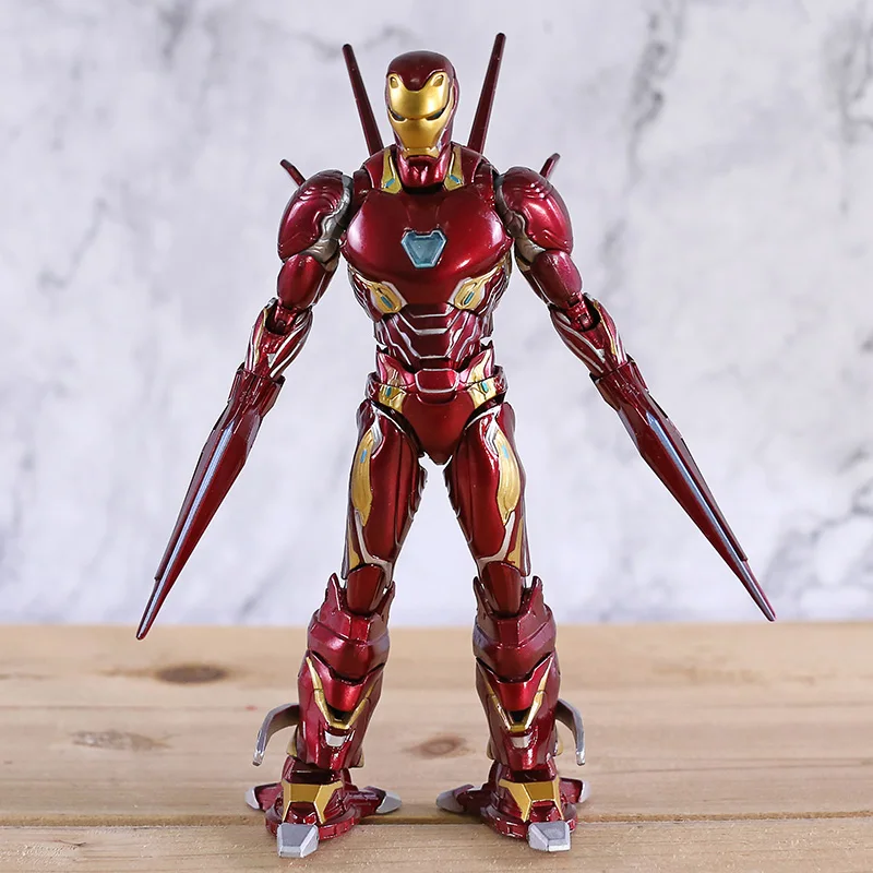 

Marvel Avengers Infinity War Iron Man MK50 Nano Weapon Set SHF PVC Action Figure Collectible Model Toy