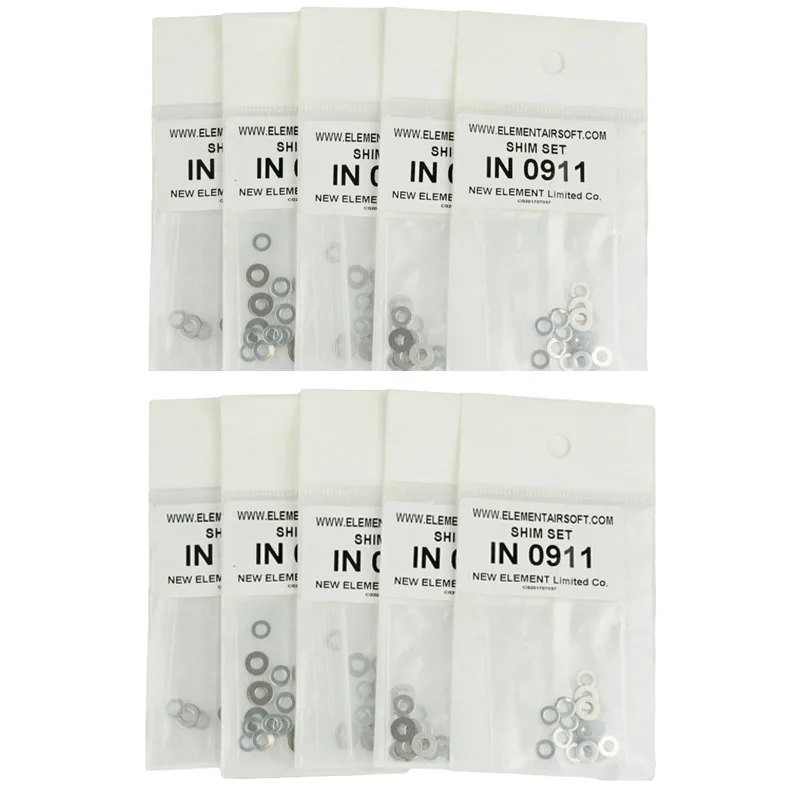 

10 Pcs /lot High Quality Airsoft Shim Set for Airsoft AEG Gearbox Hunting Accessories