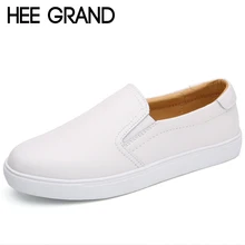 HEE GRAND/удобные лоферы на платформе; повседневная обувь на толстой мягкой подошве; слипоны; женские низкие Туфли без каблуков; сезон весна-осень; женская обувь на плоской подошве; XWC1401